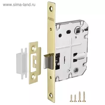 Защелка врезная Punto L72-50 GP, цвет золото