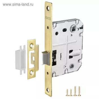 Защелка врезная Punto L72-50 SG, цвет матовое золото
