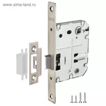 Защелка врезная Punto L72-50 SN, цвет матовый хром