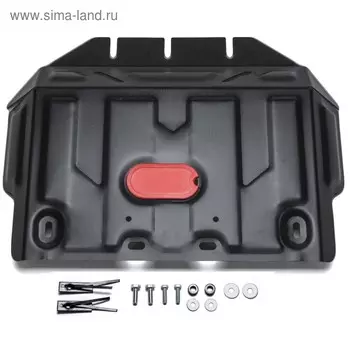 Защита картера Автоброня для Lexus GX 460 2009-2013 2013-н.в./Toyota FJ Cruiser 2006-2018 г.в.,/Land Cruiser Prado 150 2009-2017 г.в. 2017-н.в., устан-ся совместно с 111.09516.1, сталь 1.8 мм, с крепежом, 111.05784.1