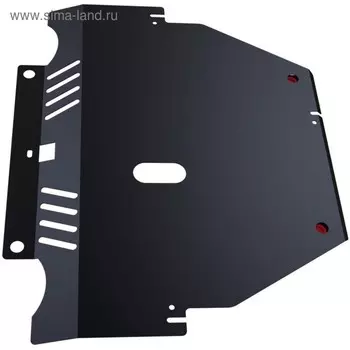 Защита картера и КПП Автоброня для Ford Mondeo IV 2006-2010/S-MAX I 2006-2010, сталь 1.8 мм, с крепежом, 111.01808.1