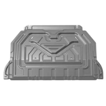 Защита картера и КПП АвтоБроня, Mitsubishi Outlander III 2012-2018, Outlander III рестайлинг 2018-н.в., алюминий 3 мм, с крепежом, 333.04036.1