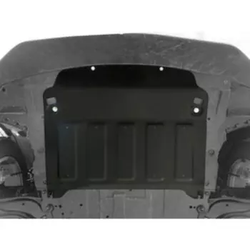 Защита картера и КПП АвтоБРОНЯ для Nissan Qashqai II Европа (V - 1.2; 1.6D; 2.0) 2014-2015, сталь 1.8 мм, с крепежом, 111.04153.1