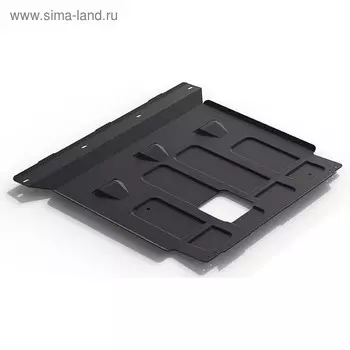 Защита картера и КПП "АвтоБРОНЯ", Hyundai Sonata 2015-2019, с крепежом, 111.02356.1