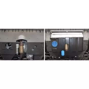 Защита картера и КПП "АвтоБРОНЯ", Zotye T600 2016-н.в., с крепежом, 111.09701.1