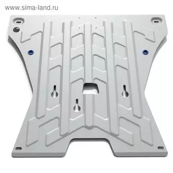 Защита картера и КПП Rival для Audi Q5 I 2008-2017, штампованная, алюминий 4 мм, с крепежом, 333.0321.1