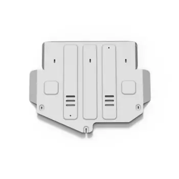 Защита картера и КПП Rival для BYD Chazor 2023-н.в., алюминий 3 мм, с крепежом, штампованная