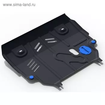 Защита картера и КПП Rival для Lexus NX 200 2014-2017 2017-н.в., сталь 1.8 мм, с крепежом, 111.3211.1