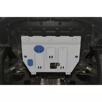 Защита картера и КПП Rival для Москвич 3 2022-н.в./JAC JS4 2022-н.в., алюминий 3 мм