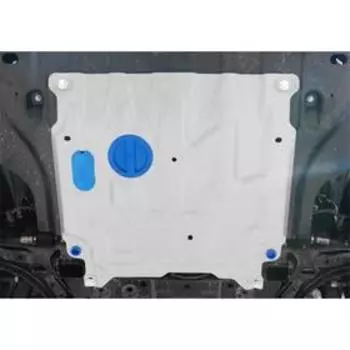 Защита картера и КПП RIVAL, Hyundai Solaris 2020-н.в., Kia Rio 2020-н.в., Kia Rio X-Line 2020-н.в., с крепежом, 333.2369.1