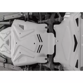 Защита картера, КПП и РК Rival Lada Niva Legend 2021-/Lada 4х4 1977-2021, алюминий 3 мм