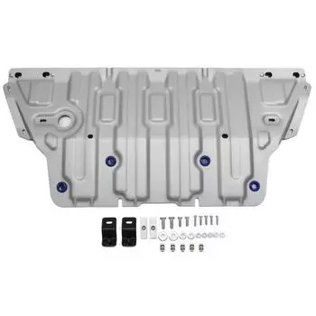 Защита картера Rival для Audi A5 (V - 2.0 249л.с. / 4WD / АКПП) 2016-, крепеж в комплекте, алюминий 4 мм