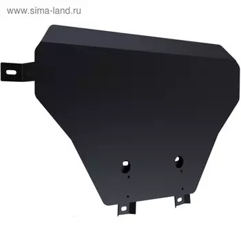 Защита КПП Автоброня для Volkswagen Touareg I рестайлинг 2006-2010, сталь 1.8 мм, с крепежом, 111.05802.1