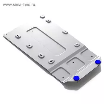 Защита КПП и РК Rival для BMW 5 серия VII G30/G31 4WD 520d, 530d, 540i, 2016-2020 2020-н.в., штампованная, алюминий 4 мм, с крепежом, 333.0530.1