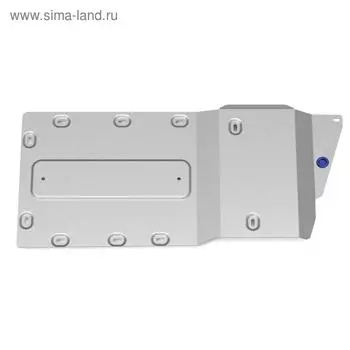 Защита КПП и РК Rival для BMW X5 IV G05 xDrive50i, 2018-н.в., штампованная, алюминий 3 мм, с крепежом, 333.0535.1