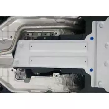 Защита КПП Rival для Land Rover Range Rover Velar 2017-н.в., штамп, al 3mm, 333.2605.1