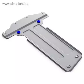 Защита КПП Rival для Land Rover Range Rover Velar 2017-н.в., штамп, al 3mm, 333.2605.1