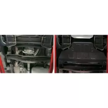 Защита КПП RIVAL, Mercedes Benz Sprinter Classic 2013-н.в., с крепежом, 111.03922.1