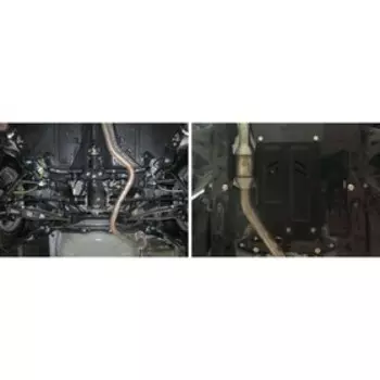 Защита КПП RIVAL, Subaru Legacy 2019-н.в., Subaru Outback 2014-2021, с крепежом, 111.5431.1