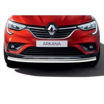 Защита переднего бампера d57 Rival для Renault Arkana 2019-н.в., нерж. сталь, R.4705.002