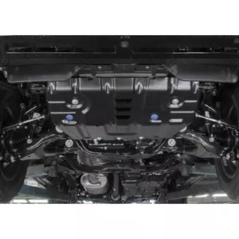 Защита радиатора Rival для Lexus GX 460 2009-2013 2013-н.в./Toyota Land Cruiser Prado 150 2009-2017 2017-н.в., сталь 1.8 мм, с крепежом, 111.9516.1