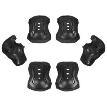 Защита роликовая ONLYTOP, р. S, цвет чёрный
