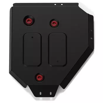 Защита топливного бака АвтоБроня, Hyundai Tucson IV (V - 2.0D; 2.0 (150 л.с.)) 2021-н.в., сталь 1.5 мм, с крепежом, штампованная, 111.02389.1