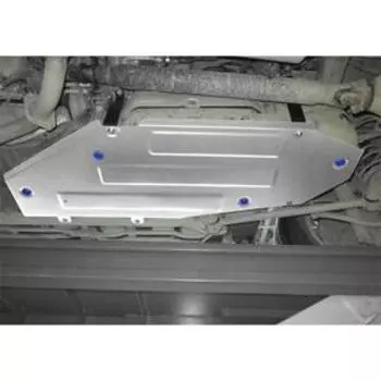 Защита топливного бака Rival для Lexus LX III рестайлинг 2015-н.в./Toyota Land Cruiser 200 рестайлинг 2012-2015 2015-н.в., штампованная, алюминий 6 мм