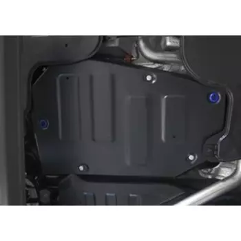 Защита топливного бака Rival для Skoda Kodiaq FWD 2017-н.в./Volkswagen Tiguan II FWD 2016-2020, сталь 1.5 мм, с крепежом, 111.5121.1