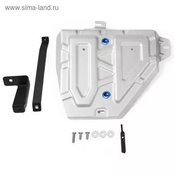 Защита топливного бака, RIVAL, Hyundai Creta 2016-н.в., с крепежом, 333.2365.1