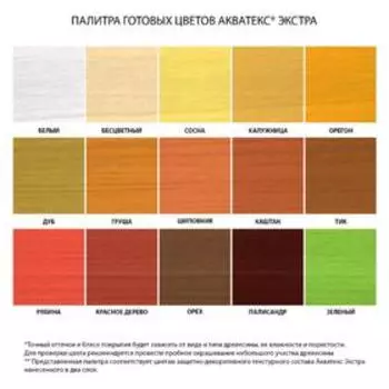 Защитно-декоративное покрытие для древесины, дуб, 10 л