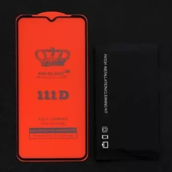 Защитное стекло 2.5D TFN для Samsung A02S, полный клей, черное