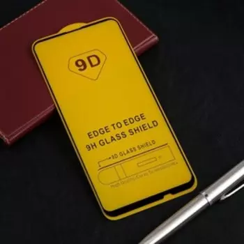 Защитное стекло 9D LuazON для Honor 9x/9x Premium, полный клей, 0.33 мм, 9Н