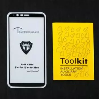 Защитное стекло Innovation 2D, для OnePlus 5T, полный клей, чёрная рамка