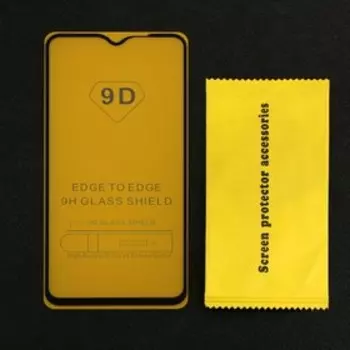 Защитное стекло Innovation 2D, для Xiaomi Redmi 9, полный клей, чёрное