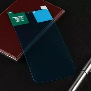 Защитное стекло Krutoff для iPhone 13 Pro Max, гибридное, полный клей