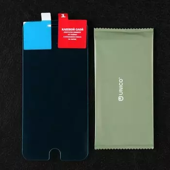 Защитное стекло Krutoff для iPhone 7 Plus/8 Plus, гибридное, полный клей