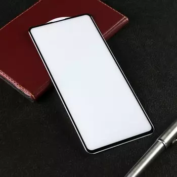 Защитное стекло Krutoff для Samsung A71/A71 5G/M51/M62/F62/Note 10 Lite, полный клей, черное