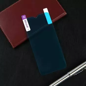 Защитное стекло Krutoff, для Samsung Galaxy A01/M01, гибридное, полный клей