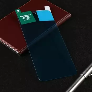 Защитное стекло Krutoff, для Tecno Camon 18, гибридное, полный клей