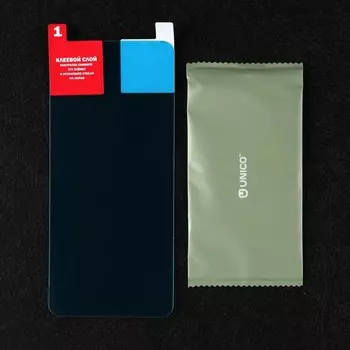 Защитное стекло Krutoff, для Tecno Spark Go 2022, гибридное, полный клей