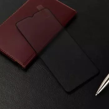 Защитное стекло MB mobility для Tecno Pop 7/Pop 7 Pro, Full Screen, полный клей, чёрное