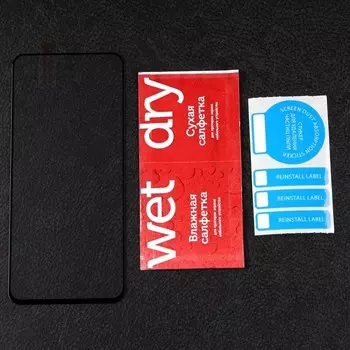 Защитное стекло mObility, для Realme GT Master Edition, полный клей, черное