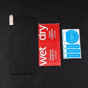 Защитное стекло mObility, для Tecno Camon 19 NEO, полный клей, черное