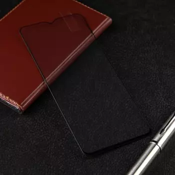 Защитное стекло mObility, для Tecno POP 6 PRO, полный клей, черное