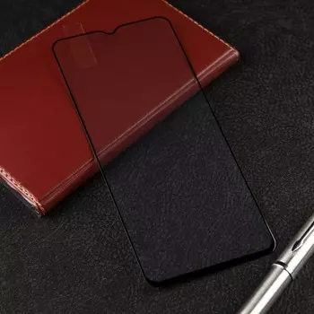 Защитное стекло mObility, для Xiaomi Redmi 10A, полный клей, черное