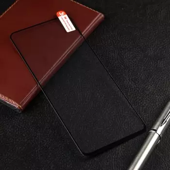 Защитное стекло mObility, для Xiaomi Redmi Note 11 Pro/11 Pro 5G, полный клей, черное