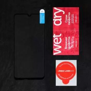 Защитное стекло Red Line для Huawei Honor 10 lite, Full Screen, полный клей, чёрная рамка