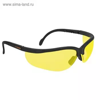 Защитные очки TRUPER LEDE-SA, поликарбонат, УФ защита, защита от царапин, янтарь