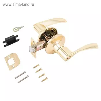 Защёлка "СТАНДАРТ" 8901 BK PB, фикс, цвет золото